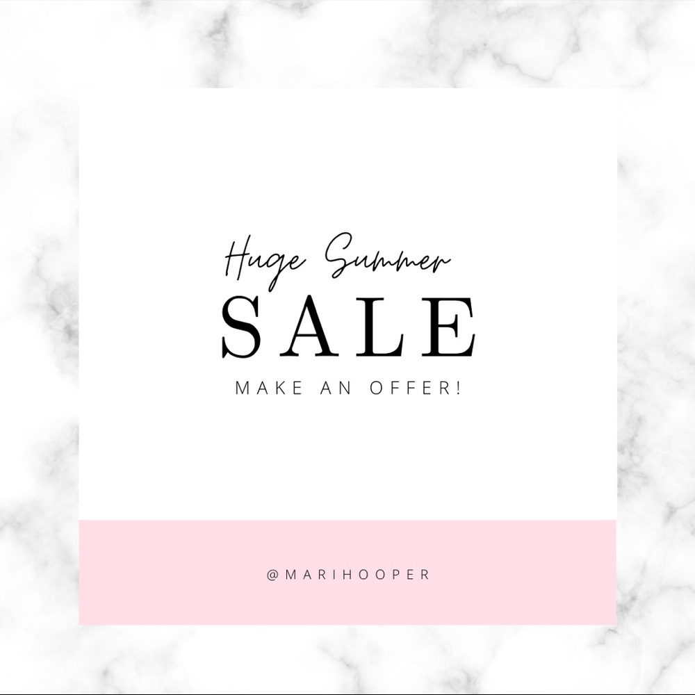 Huge Summer Sale!
